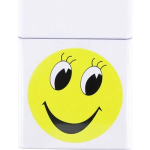 Smile4 Metal Kısa Sigara Kutusu Krom (Paket İçin)