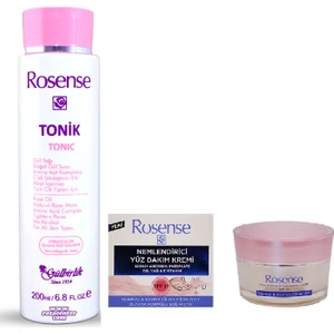 Sıkılaştırıcı Tonik + Nemlendirici Yüz Bakım Kremi 2 'li Set