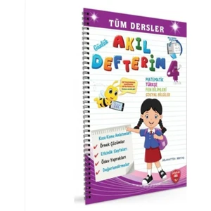 Çalışkan Arı Yayınları 4.Sınıf Günlük Akıl Defterim Tüm Dersler