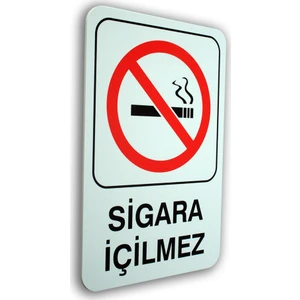 PassPano Pvc Foam Levha SİGARA İÇİLMEZ  16 x 24 cm