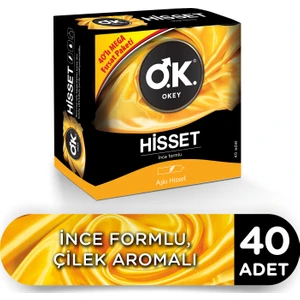 Hisset 40'lı Prezervatif Avantaj Paketi