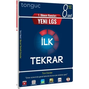 Tonguç Akademi İlk Tekrar LGS