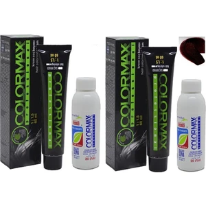 5.556 Kızıl Kahve Mix + Oksidan Krem 90 ml 2'li