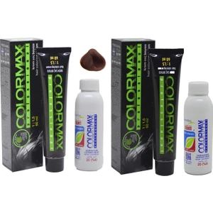 6.34 Koyu Karamel + Oksidan Krem 90 ml 2'li