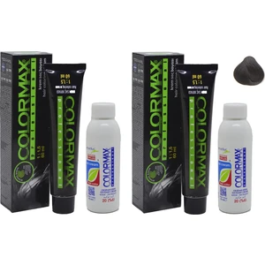 5 Açık Kestane + Oksidan Krem 90 ml 2'li