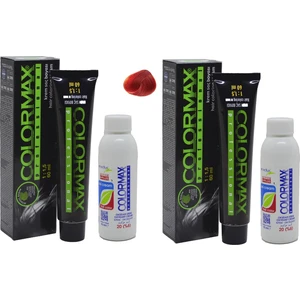 066 Kırmızı Mix + Oksidan Krem 90 ml 2'li