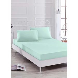 Tek Kişilik Lastikli Çarşaf Seti Mint