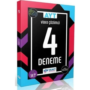 Yanıt Yayınları  AYT 4 Fasikül Deneme Video Çözümlü