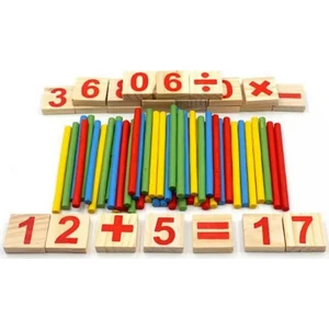 Wooden Toys Matematik Sayı Çubuğu Seti