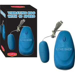Love Vibrating Egg 10 Çeşit Titreşimli Mor Klitoris Vibratörü