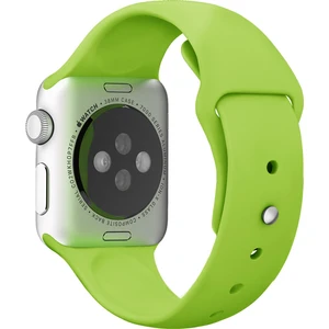 Apple Watch Seri 7/6/SE/5/4/3 Silikon Kordon 45mm 44mm 42mm Uyumlu Yeşil