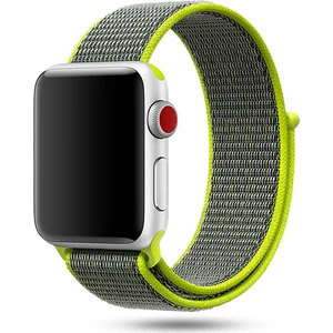 Apple Watch Seri 10 46MM, Seri 9/8/7/6/SE/5/4/3 Spor Loop Kordon 45mm 44mm 42mm Uyumlu Fosfor