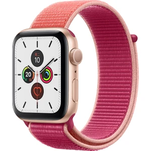 Apple Watch Seri 9/8/7/6/SE/5/4/3 Spor Loop Dokuma 41mm 40mm 38mm Uyumlu Nar