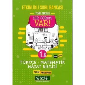 Sınıf Yayınları Etkinlikli 1. Sınıf Soru Bankası Bir Sorum Var?