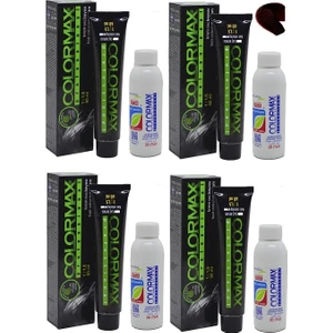 5.556 Kızıl Kahve Mix - Oksidan Krem 90 ml 4'lü