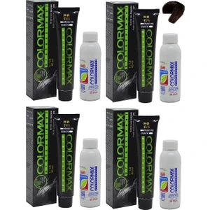 6.11 Yoğun Koyu Küllü Kumral - Oksidan Krem 90 ml 4'lü