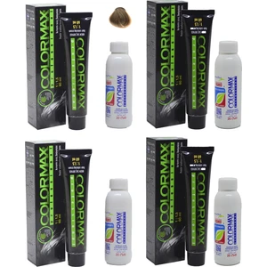 8.0 Yoğun Açık Kumral - Oksidan Krem 90 ml 4'lü