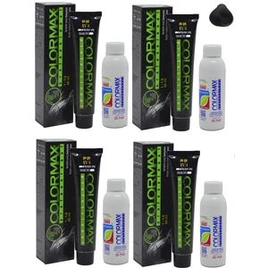 2 Siyah Kestane - Oksidan Krem 90 ml 4'lü