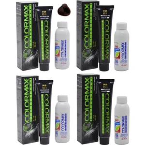5.74 Elegan Kahve Karamel - Oksidan Krem 90 ml 4'lü
