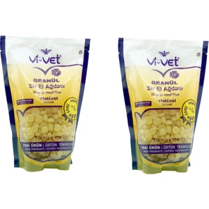 Granül Soyulabilir Boncuk Sir Ağda Naturel 250 gr 2 Adet