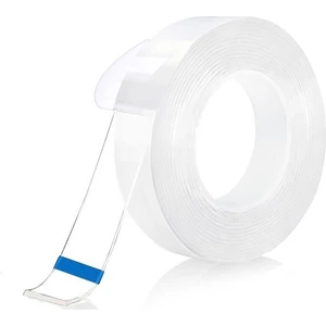 Çift Taraflı Bant Nano Bant Yıkanabilir Bant 19 mm x 1 mt