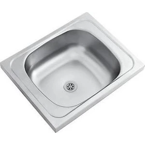 Paslanmaz Krom Evye Lavabo 40 x 50 cm
