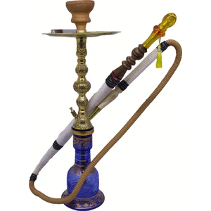 Kahveci Döküm Pirinç Nargile Takımı Paşa Nargilesi