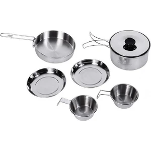 Kingcamp Backpacker Iii Silver Yemek Set (2 Kisi)