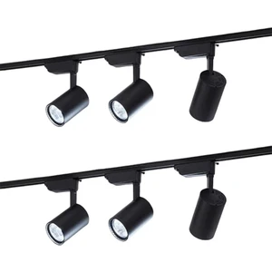 MB 30 W LED Ray Spot Vitrin Mağaza Armatürü Siyah Kasa 6'lı