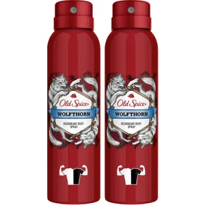 Old Spice Sprey Deodorant Wolfthorn 2'li 150 ml