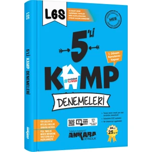 Ankara Yayıncılık 8.Sınıf LGS 1. Dönem 5’li Kamp Denemeleri - 2020