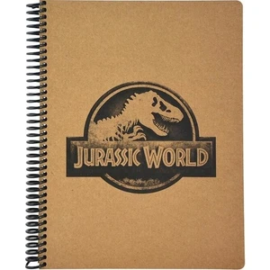 Jurassic World 19 x 26 A4 100 Yaprak Kraft Çizgili Defter