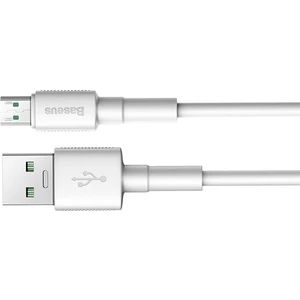 CAMSW-D02 White Micro USB 4A Dash Şarj Kablosu 1 mt Beyaz