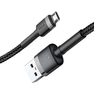CAMKLF-CG1 Cafule Micro USB 1.5A Kablo 2 mt - Gri/Siyah