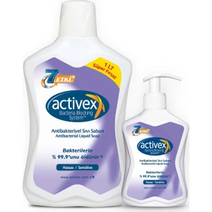 Antibakteriyel Sıvı Sabun Hassas 1 lt+300 ml