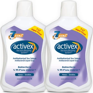 Antibakteriyel Sıvı Sabun Hassas 2 x 1 lt