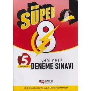 Nitelik Yayınları LGS Süper 8. Sınıf 5'li Deneme