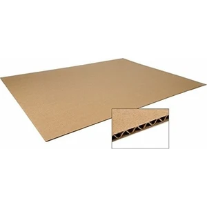100x120cm 3mm Oluklu Mukavva Karton 6'lı Paket Ödev Kartonu - Proje Kartonu