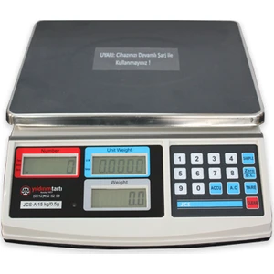 Jcs-A Sayıcı Terazi 1 gr 30 kg