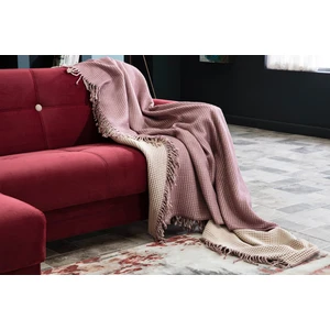 Doqu Home Skoç Battaniye Tek Kişilik 150x200 Mürdüm