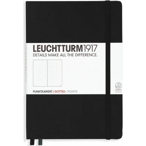 Not Defteri Noktalı Orta Boy A5 Sert Kapak 249 Sayfa Siyah