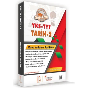 Benim Hocam Eğitim Dünyası  YKS - TYT Tarih - 2 Konu Anlatım Fasikülü