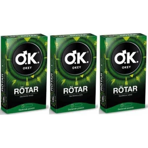 Rötar Prezervatif 10'lu 3 Adet