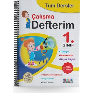 Mercek Yayınları 1.Sınıf Tüm Dersler Çalışma Defterim