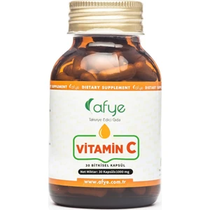 Vitamin-C Bitkisel Kapsül C Vitamini 1000 Mg 30 Adet