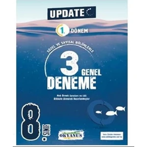 Okyanus Yayınları 8. Sınıf Update 1. Dönem 3 Genel Deneme