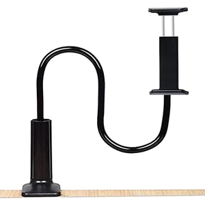 The Wlue Flexible Masaüstü Tablet ve Telefon Tutucu 75 cm Siyah
