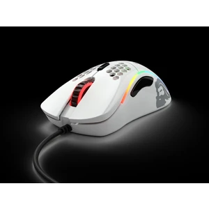 Model D Minus Kablolu Parlak Beyaz RGB Oyuncu Mouse GD-GWHITE