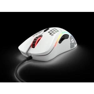 Model D Kablolu Mat Beyaz RGB Oyuncu Mouse 69Gr
