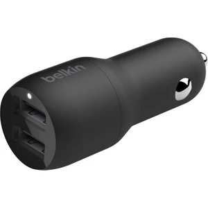 Çift USB Araç Şarjı Siyah 24W(MAX)